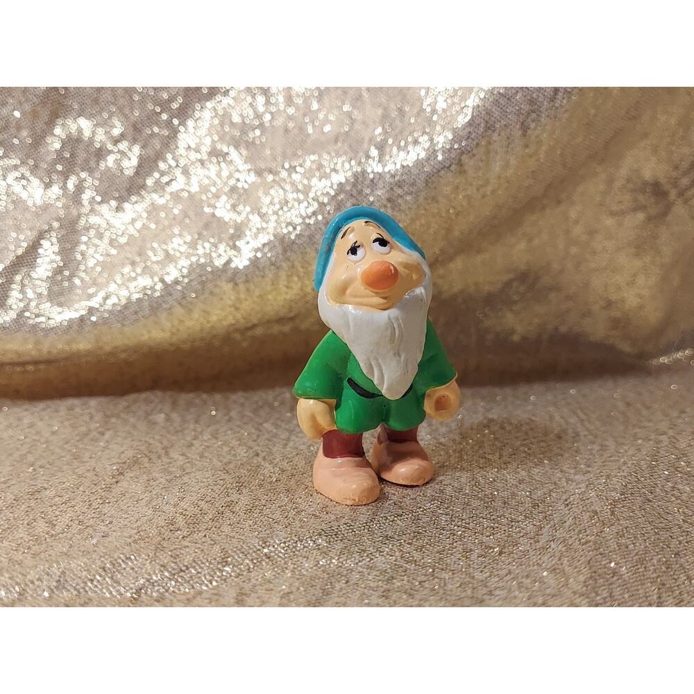 Vintage M&B Portugal Snow White Seven Dwarfs PVC Figure 1993 Sleepy Character